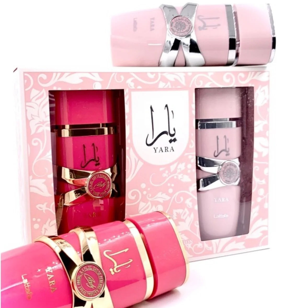 Pack Lattafa Yara Rosa + Yara Candy – Edición 5º Aniversario 2x100ml