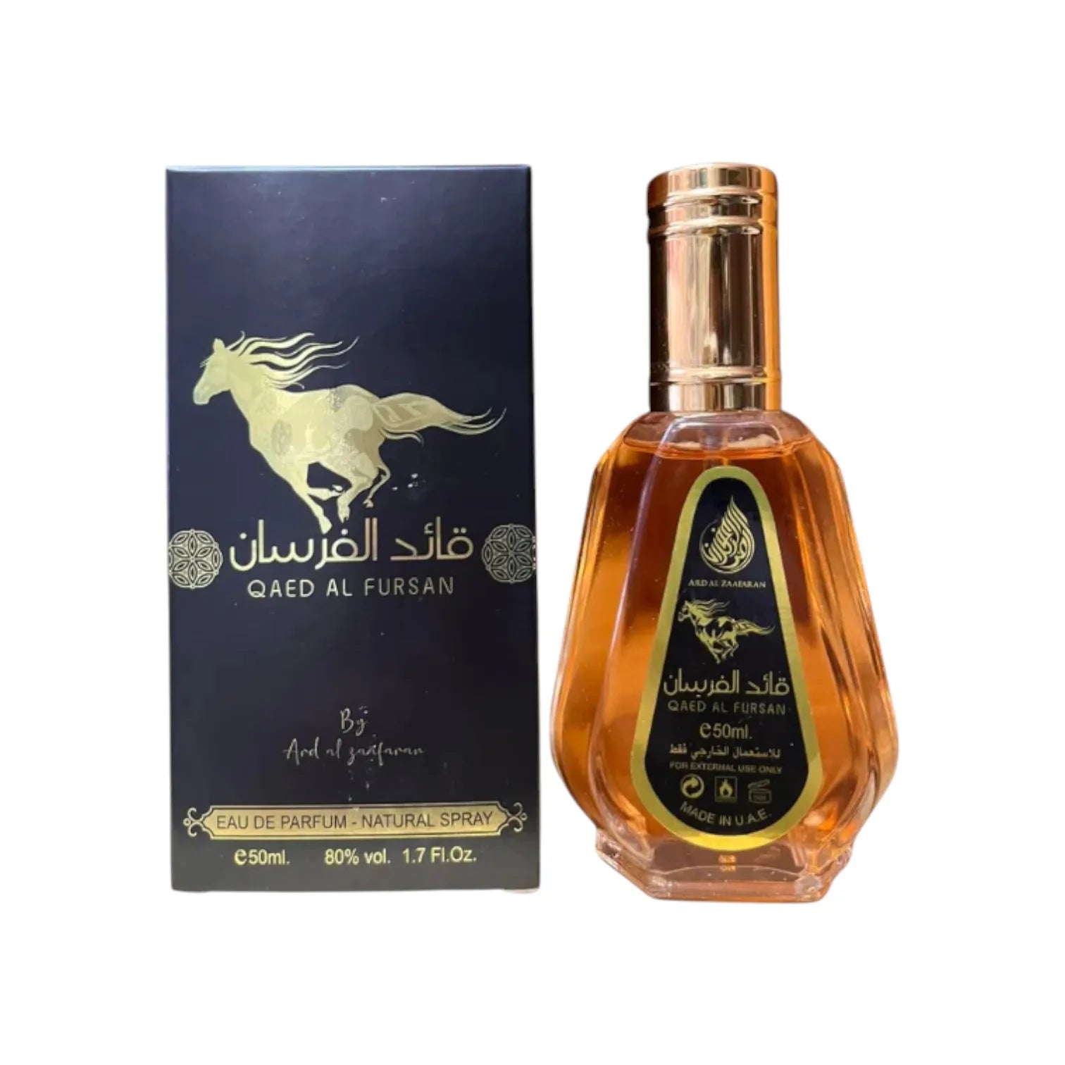 Lattafa Qaed al Fursan – Eau de Parfum Oriental Masculino 90ml