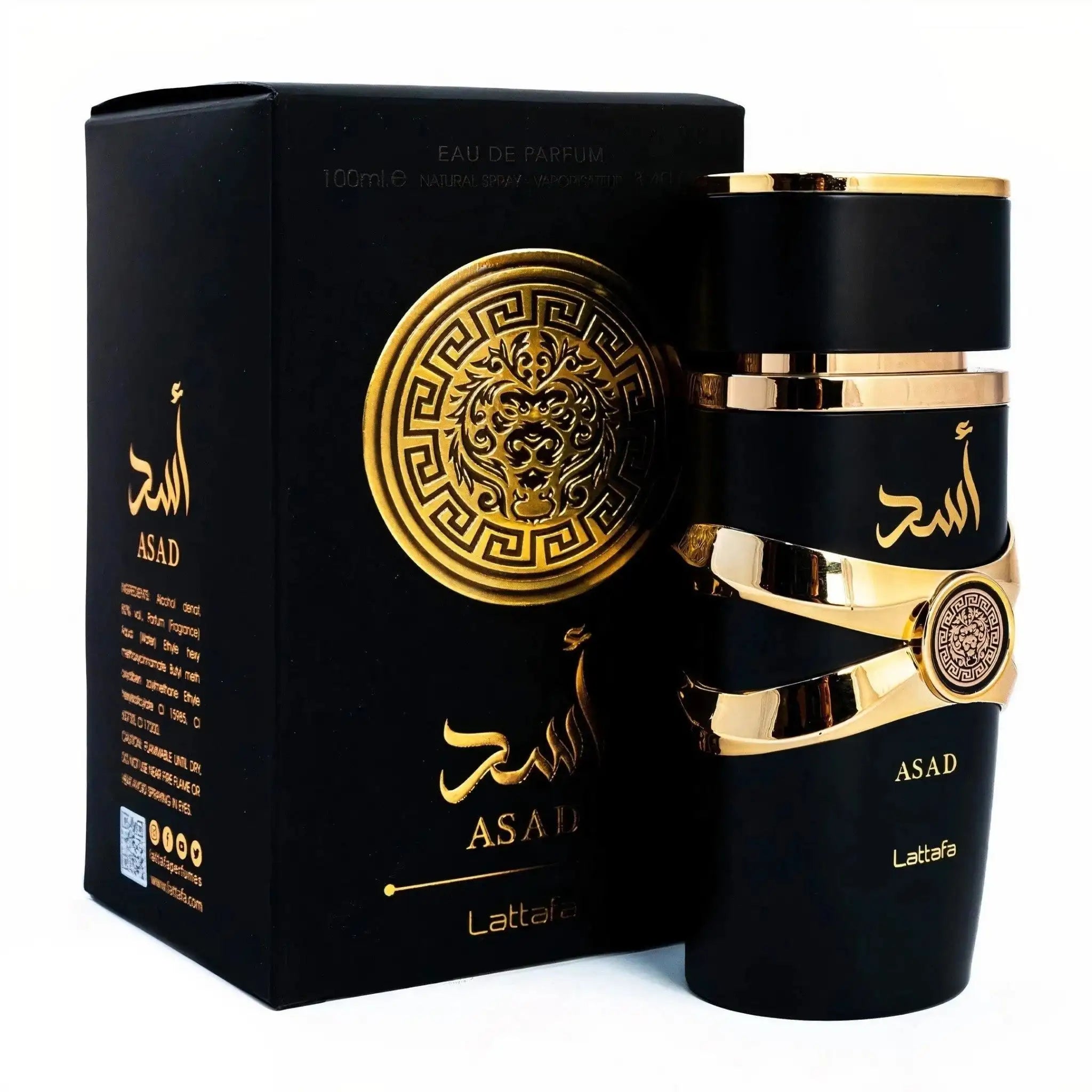 Asad Lattafa – Eau de Parfum Oriental Masculino 100ml