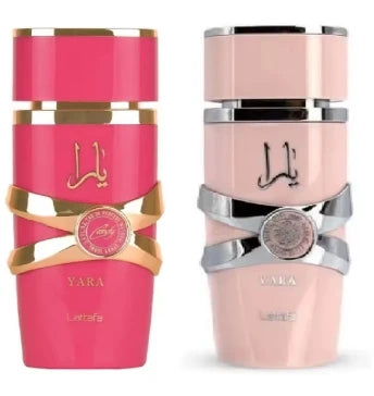 Pack Lattafa Yara Rosa + Yara Candy – Edición 5º Aniversario 2x100ml