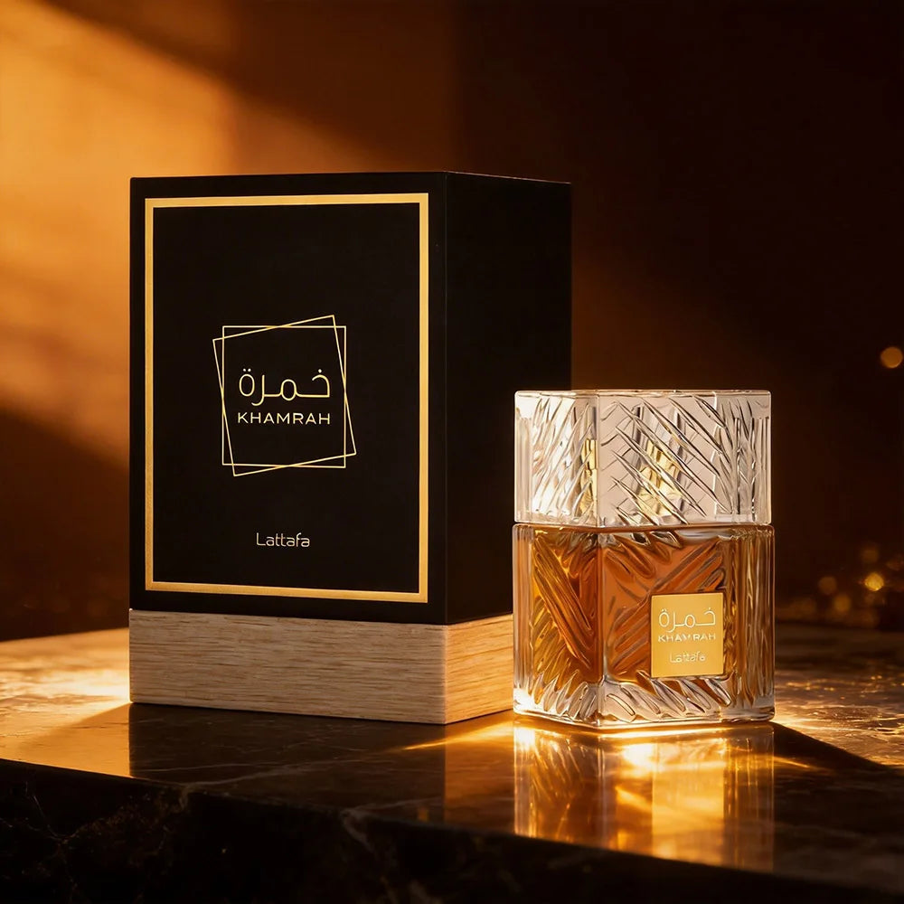 Lattafa Khamrah – Eau de Parfum Oriental Especiado Unisex 100ml