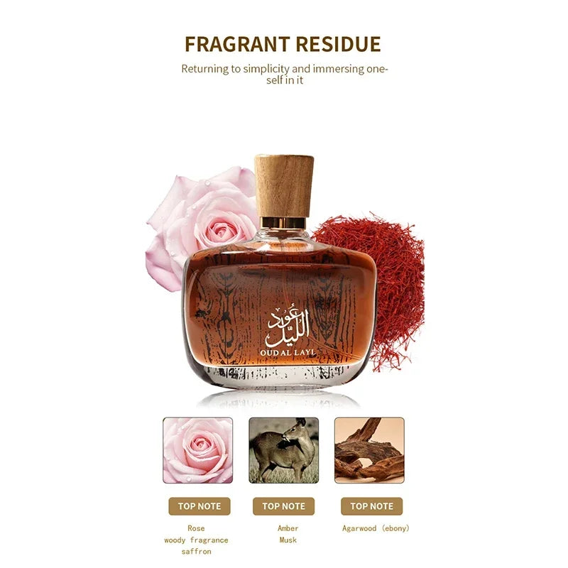 Warmkiss Musk Oud & Cedro – Eau de Parfum Árabe Unisex 50ml
