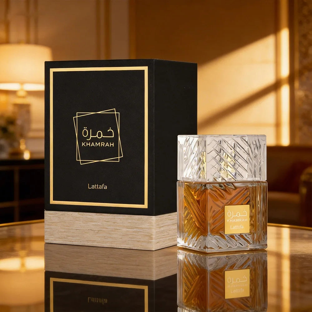 Lattafa Khamrah – Eau de Parfum Oriental Especiado Unisex 100ml