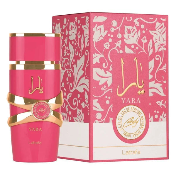 Lattafa Yara Candy – Eau de Parfum Floral Gourmand para Mujer 100ml