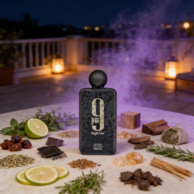 Afnan 9PM – Eau de Parfum Masculino Amaderado 100ml