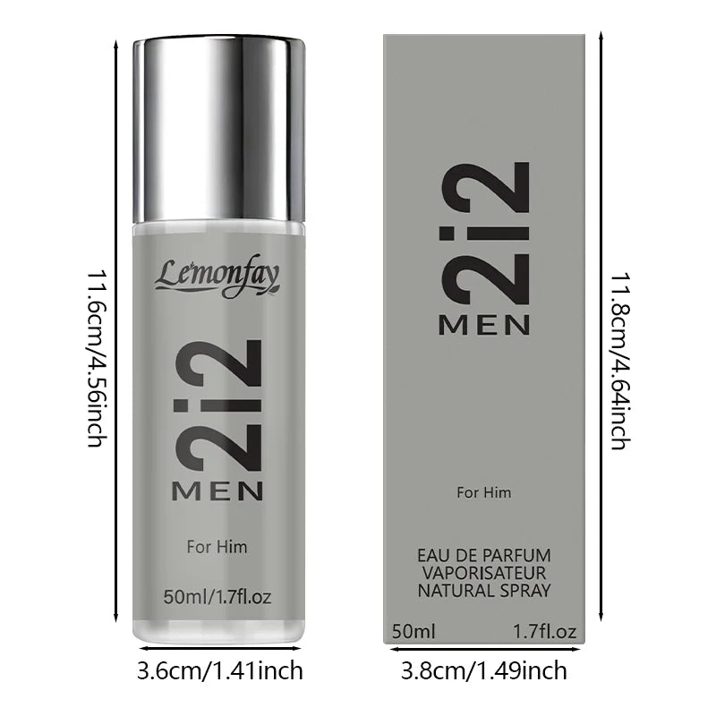 Lemonfay 2i2 – Eau de Parfum para Él 50ml | Spray Natural