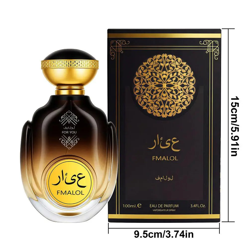 Perfume Árabe de Lujo para Mujer EDP 100ml – Jazmín, Tuberosa y Sándalo