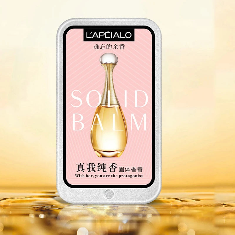 Bálsamo Perfumado Sólido con Feromonas para Mujer – Aroma Frutal 10g