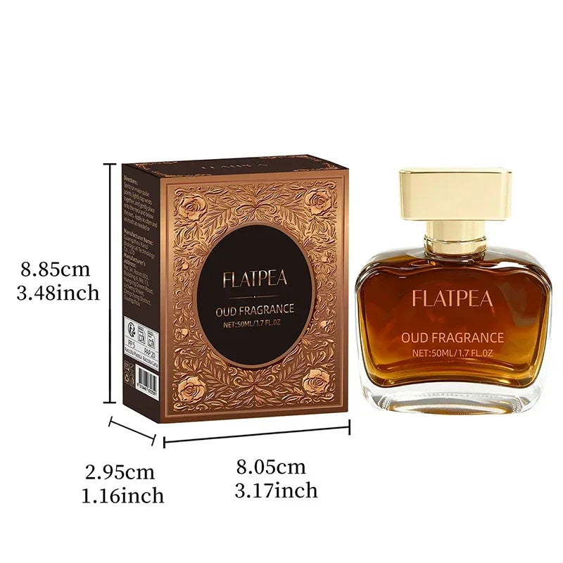 Warmkiss Musk Oud & Cedro – Eau de Parfum Árabe Unisex 50ml