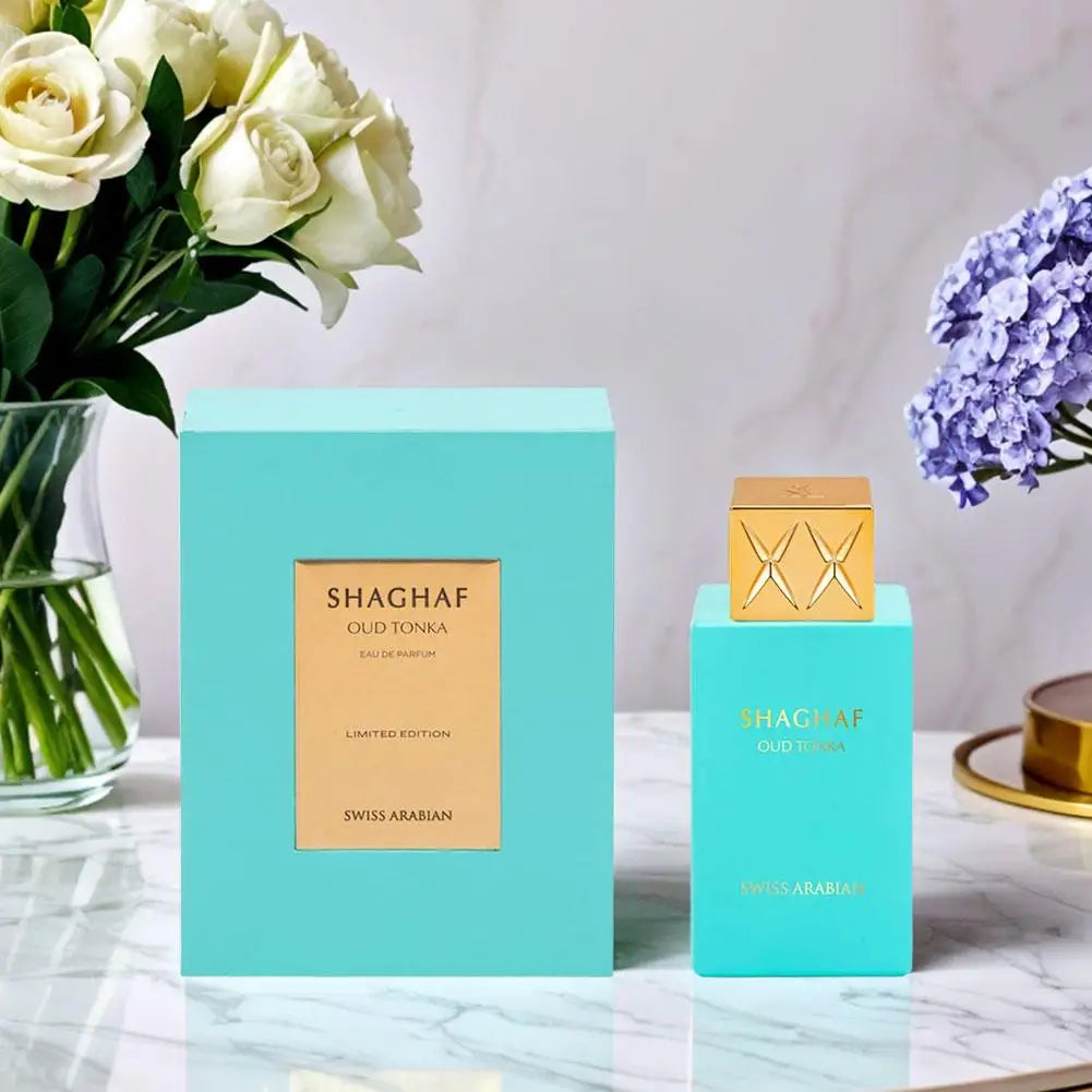 Perfume Árabe Oriental Unisex 75ml – Fragancia de Ébano y Vainilla | 3 Colores